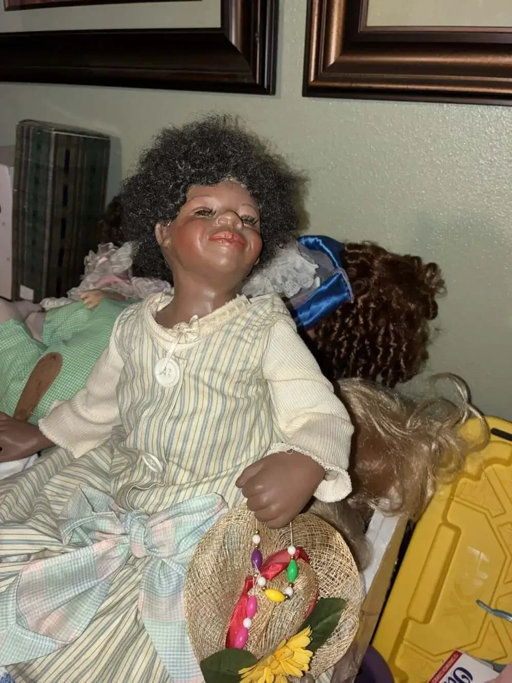 Lucinda by Mary Van Osdell 24-inch African American Porcelain Doll
